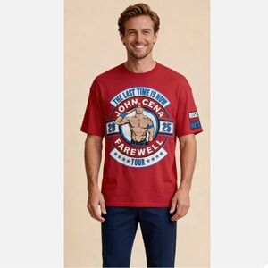 WWE John Cena The last time is now farewell tour 2025 (unisex)